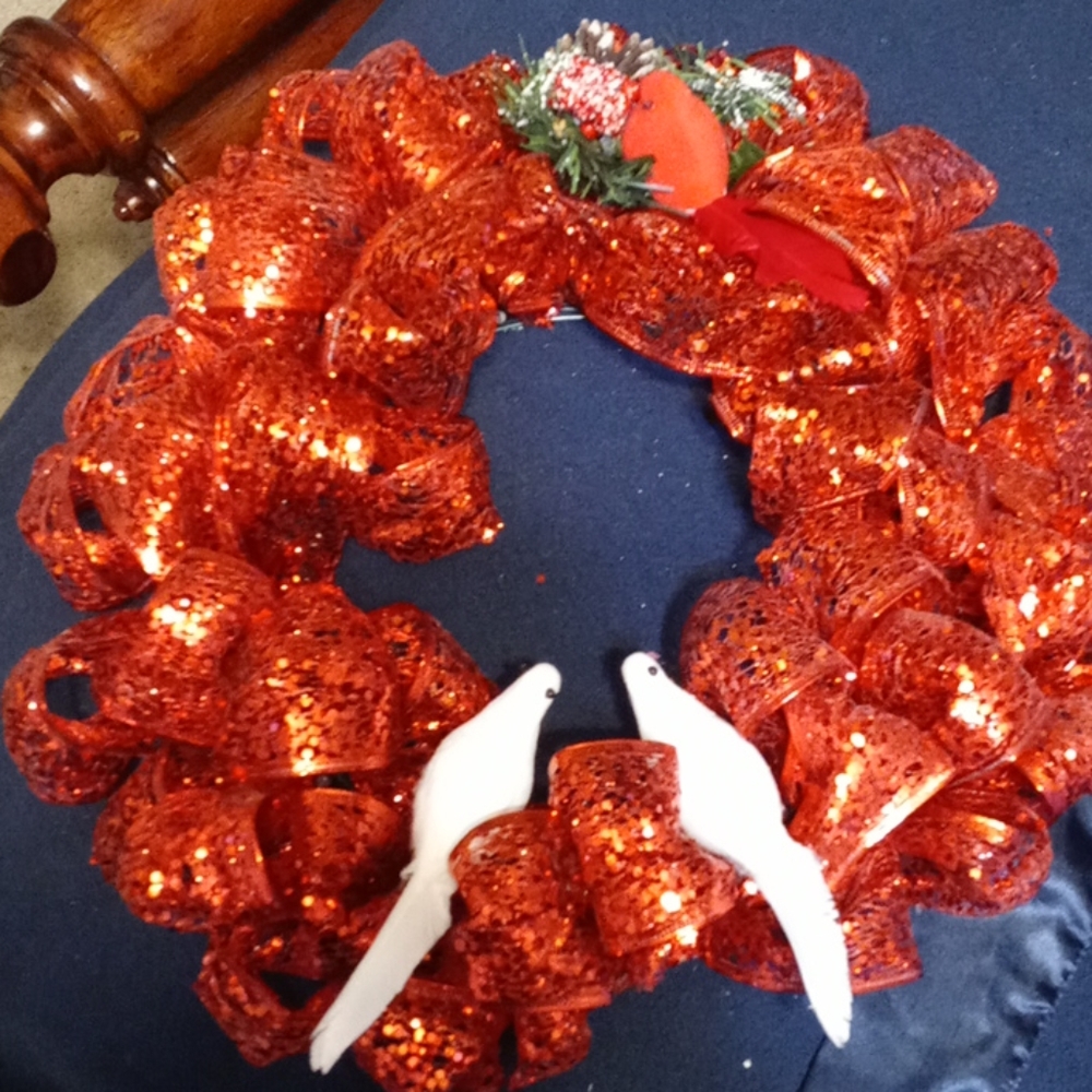 Light up wreath